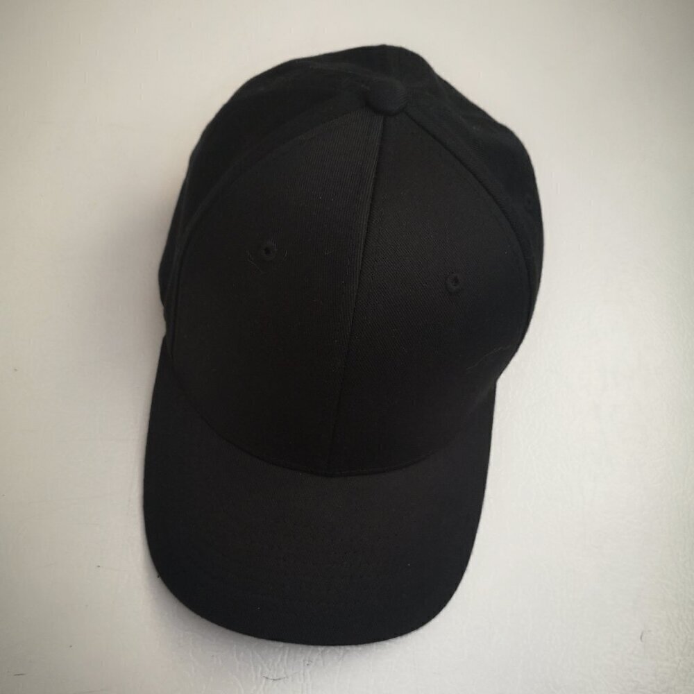 Flex Fit Yupoong Unisex Black Size Large/XL Baseball Hat